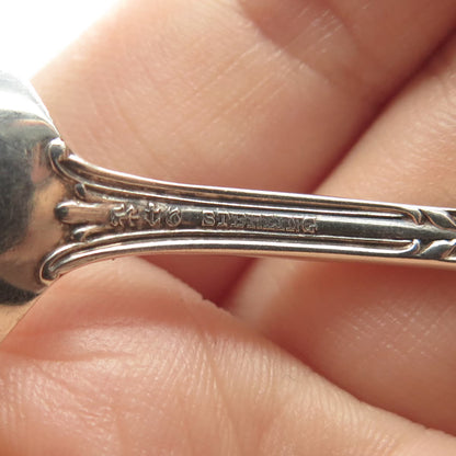 925 Sterling Silver Antique Gorham Elmer E. Sanborn Claremont Demitasse Spoon