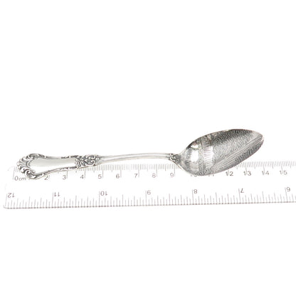Shepard 925 Sterling Silver Antique Art Deco Niagara Falls Coffee Spoon #55