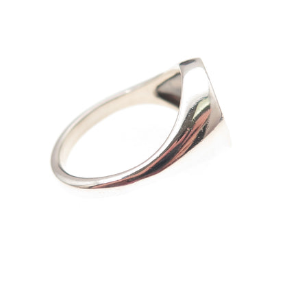 Pandora 925 Sterling Silver Round-Cut C Z Circle of Life Signet Ring Size 6