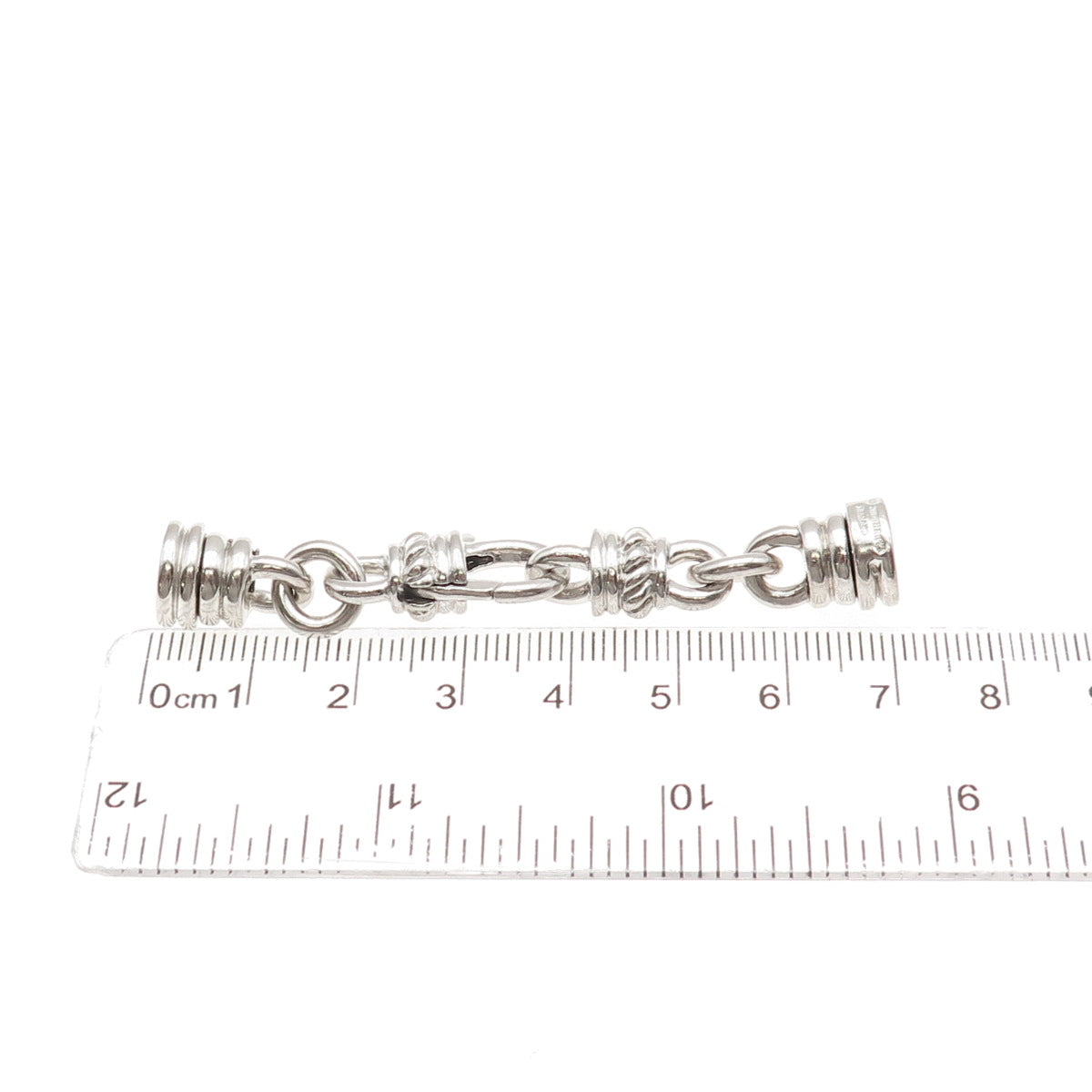 JUDITH RIPKA 925 Sterling Silver Vintage Bracelet / Necklace Lobster Lock Clasp