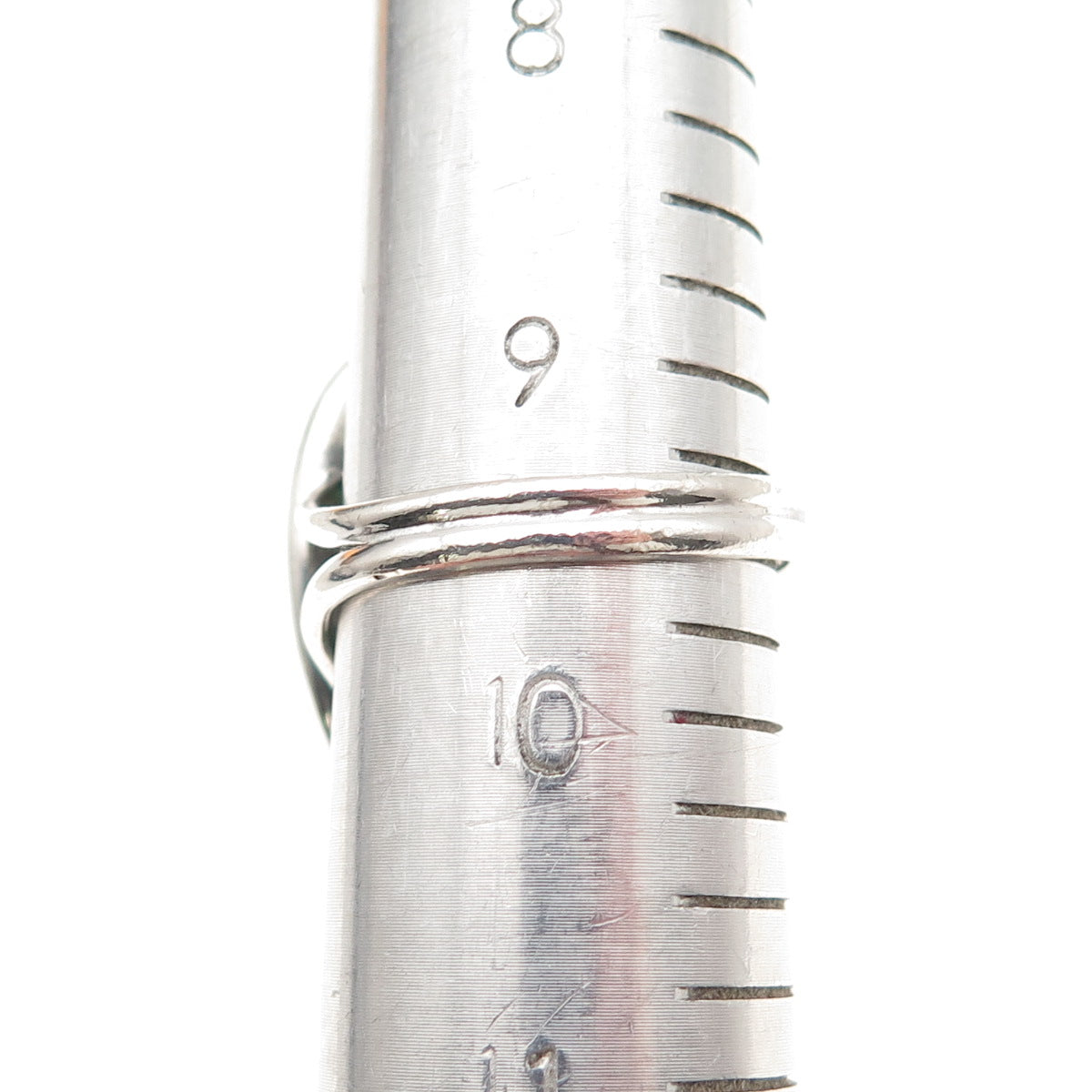 925 Sterling Silver Vintage Real Cabochon Chrysoprase Ring Size 9.5