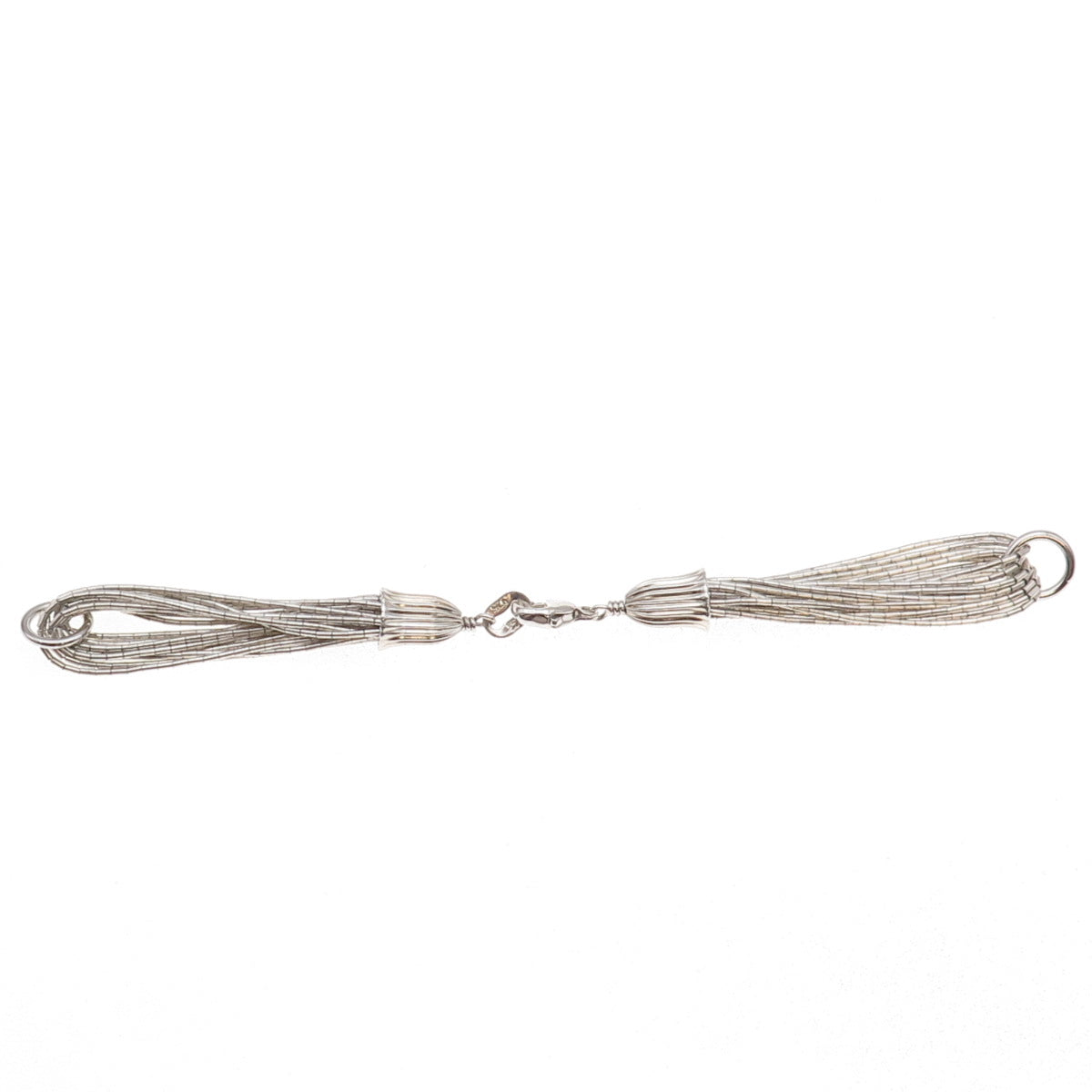 Carolyn Pollack Old Pawn 925 Sterling Silver Vintage Liquid Chain Watch Band 6"