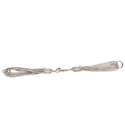 Carolyn Pollack Old Pawn 925 Sterling Silver Vintage Liquid Chain Watch Band 6"