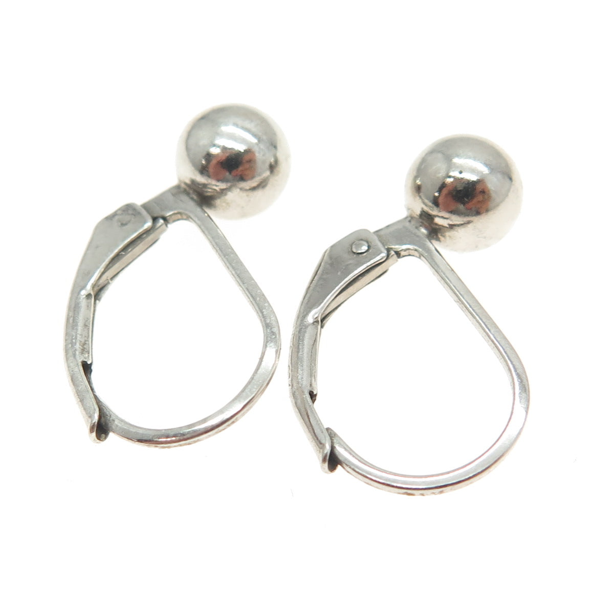 925 Sterling Silver Ball Drop Earrings