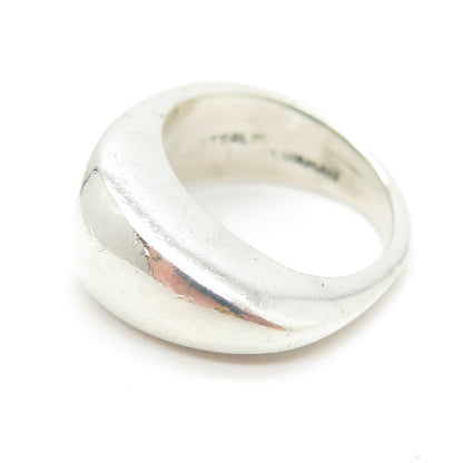 ALWAND VAHAN 925 Sterling Silver Vintage Modernist Ring Size 6