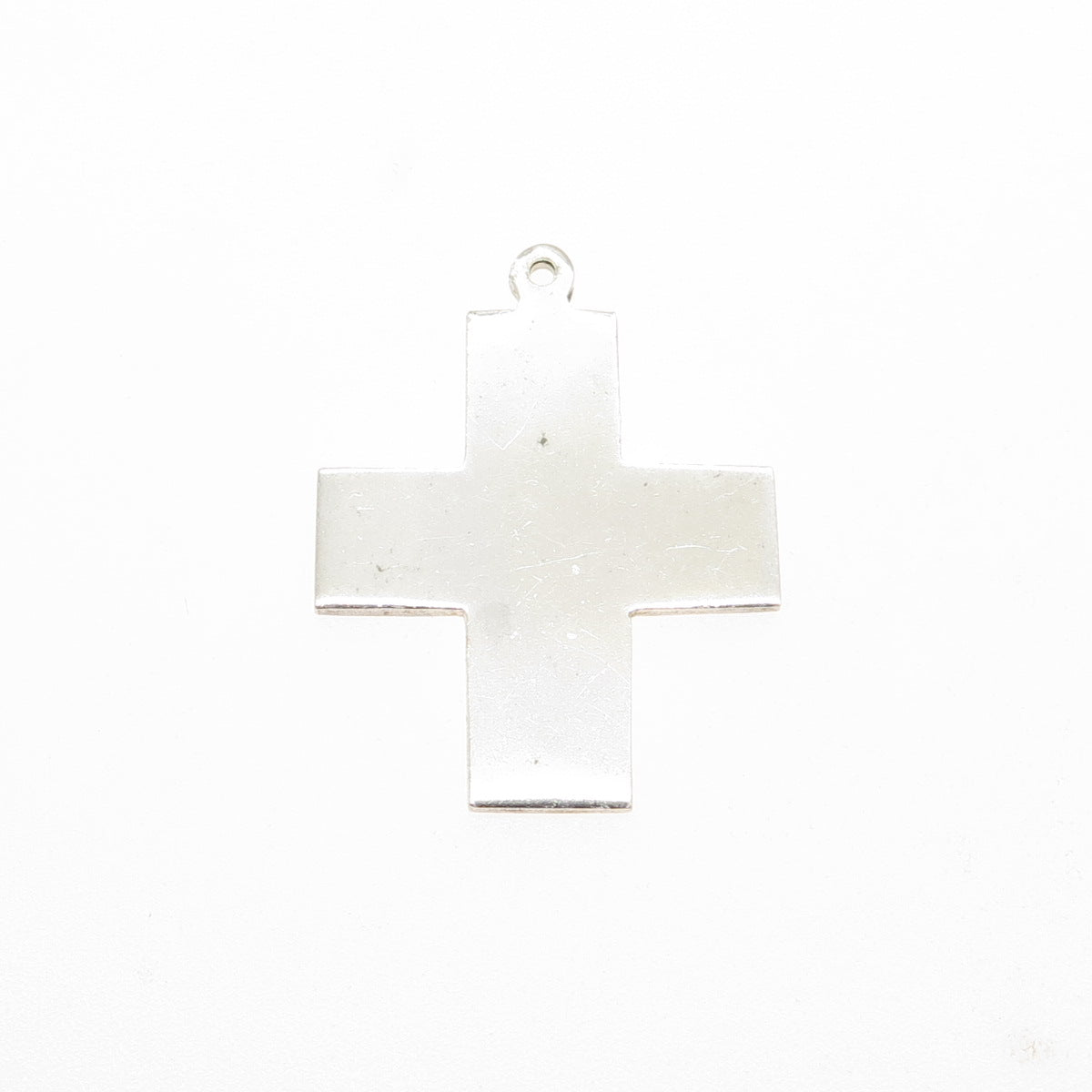 950 Silver Vintage Cross Religious Charm Pendant