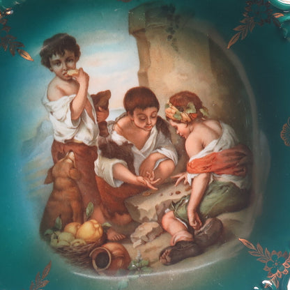 CICO China Made In Germany Antique Children Collectable Porcelain Cabinet Plate