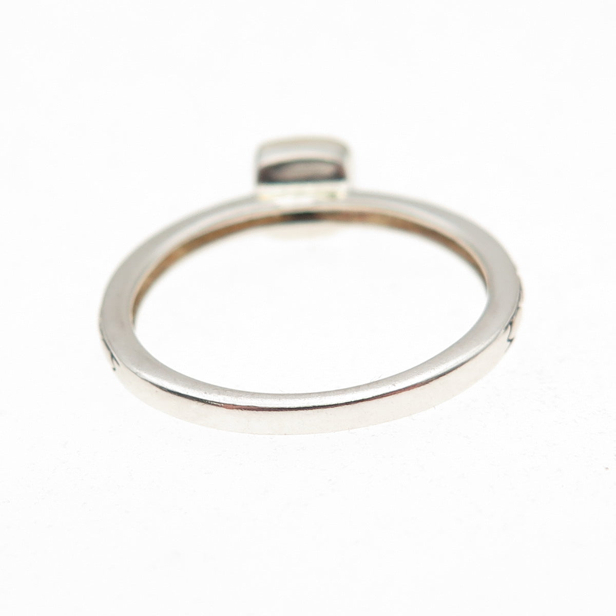 Town & Country Sterling Silver 14K Gold Vintage Real Black Onyx Ring Size 7.25