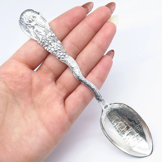 925 Sterling Silver Vintage Montgomery 1888-1893 "San Gabriel Mission" Spoon
