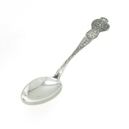 WATSON CO. Sterling Silver Antique Order of the Eastern Holy Bible Coffee Spoon