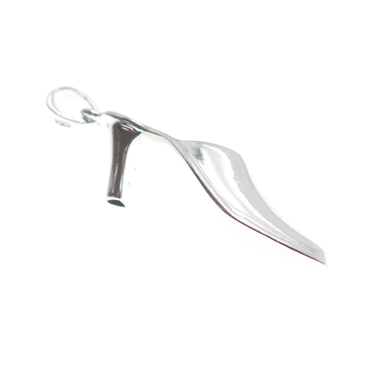 925 Sterling Silver Vintage Female Show 3D Charm Pendant