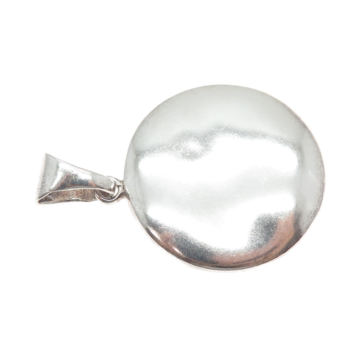 SILPADA 925 Sterling Silver Vintage Modernist Disc Pendant