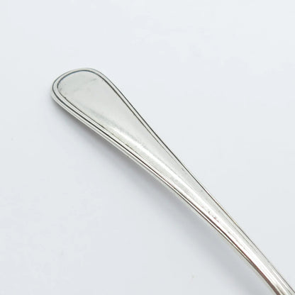 925 Sterling Silver Antique Plummer Salt & Spices Spoon