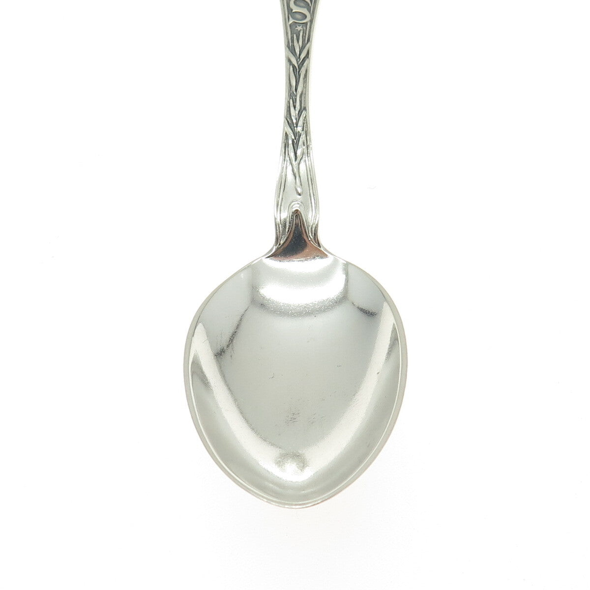 WATSON CO. Sterling Silver Antique Order of the Eastern Holy Bible Coffee Spoon