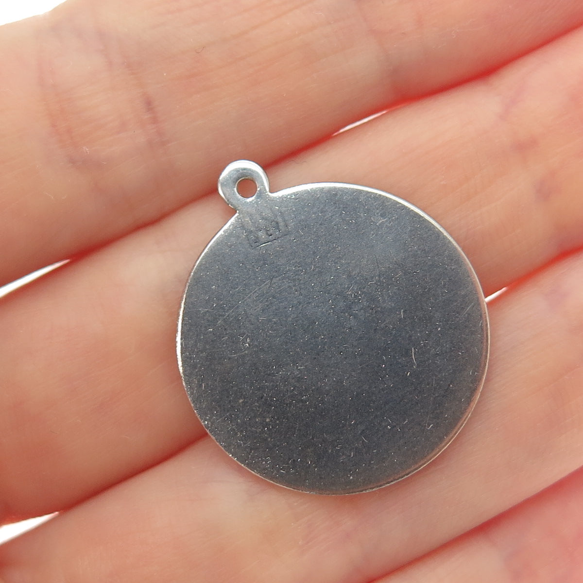 925 Sterling Silver Vintage Taurus Zodiac Sign Charm Pendant