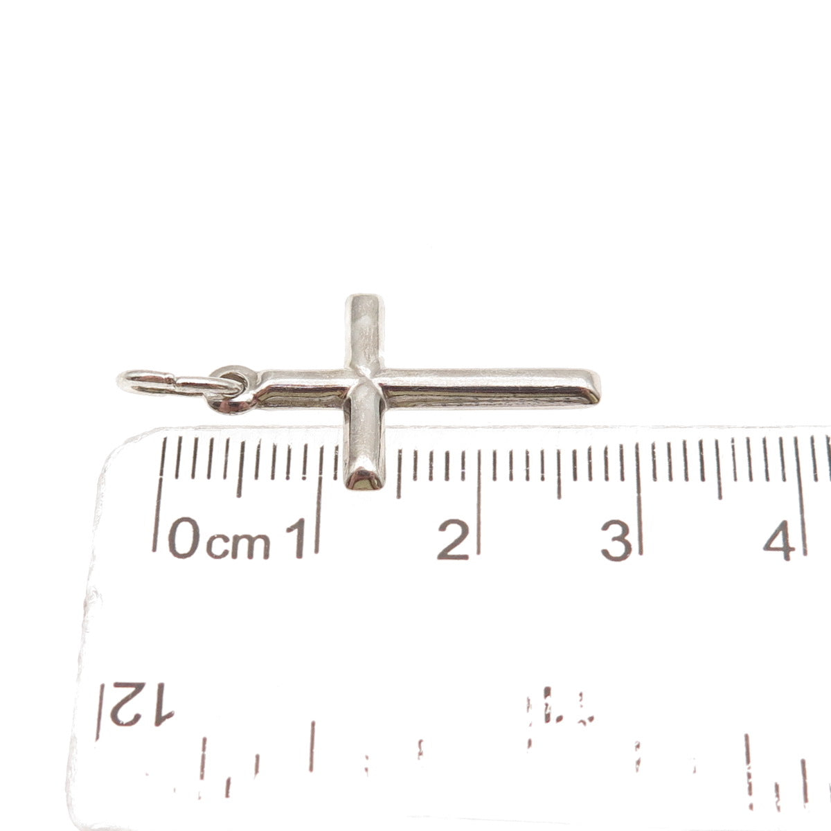 925 Sterling Silver Italy Cross Religious Charm Pendant