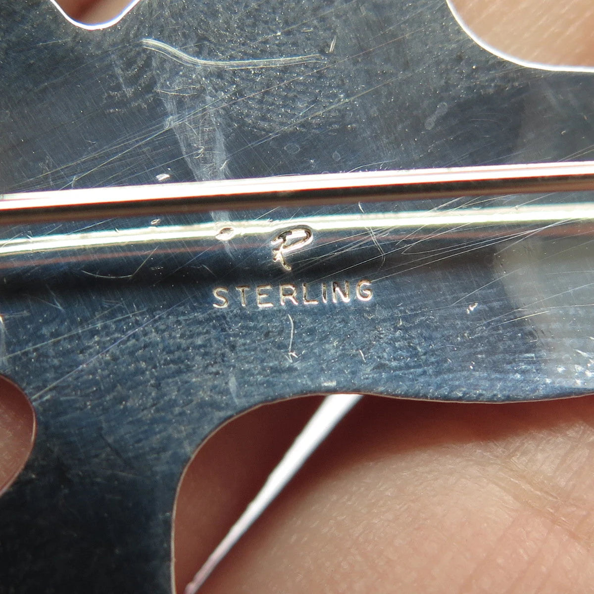 925 Sterling Silver Vintage Herring Gull Bird Handcrafted Pin Brooch Pendant