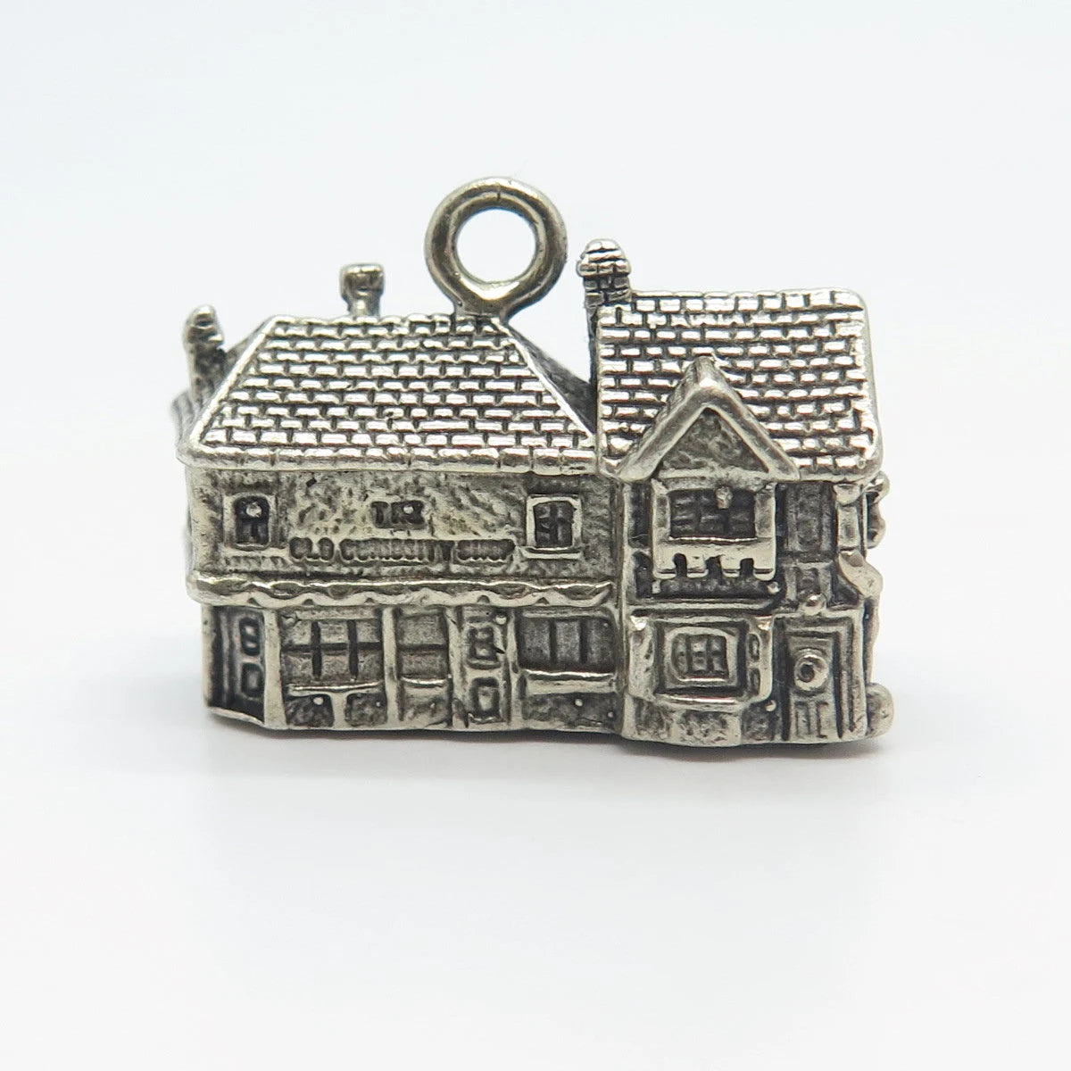 925 Sterling Silver Vintage Department 56 Dickens Village Pendant