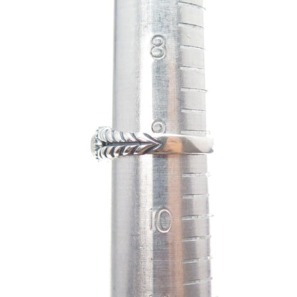 CAROLYN POLLACK American West Sterling Vintage Buffalo Turquoise Ring Size 9.25