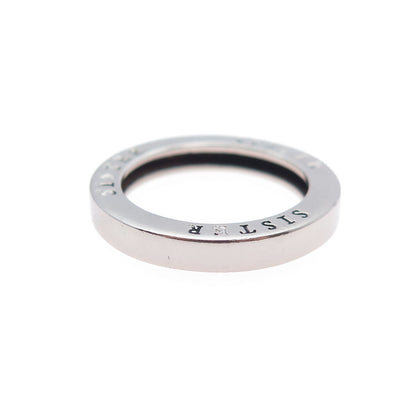 925 Sterling Silver Vintage Sister Circle of Life Ring Size 6.5