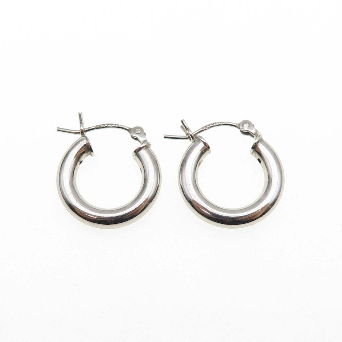 925 Sterling Silver Hoop Earrings