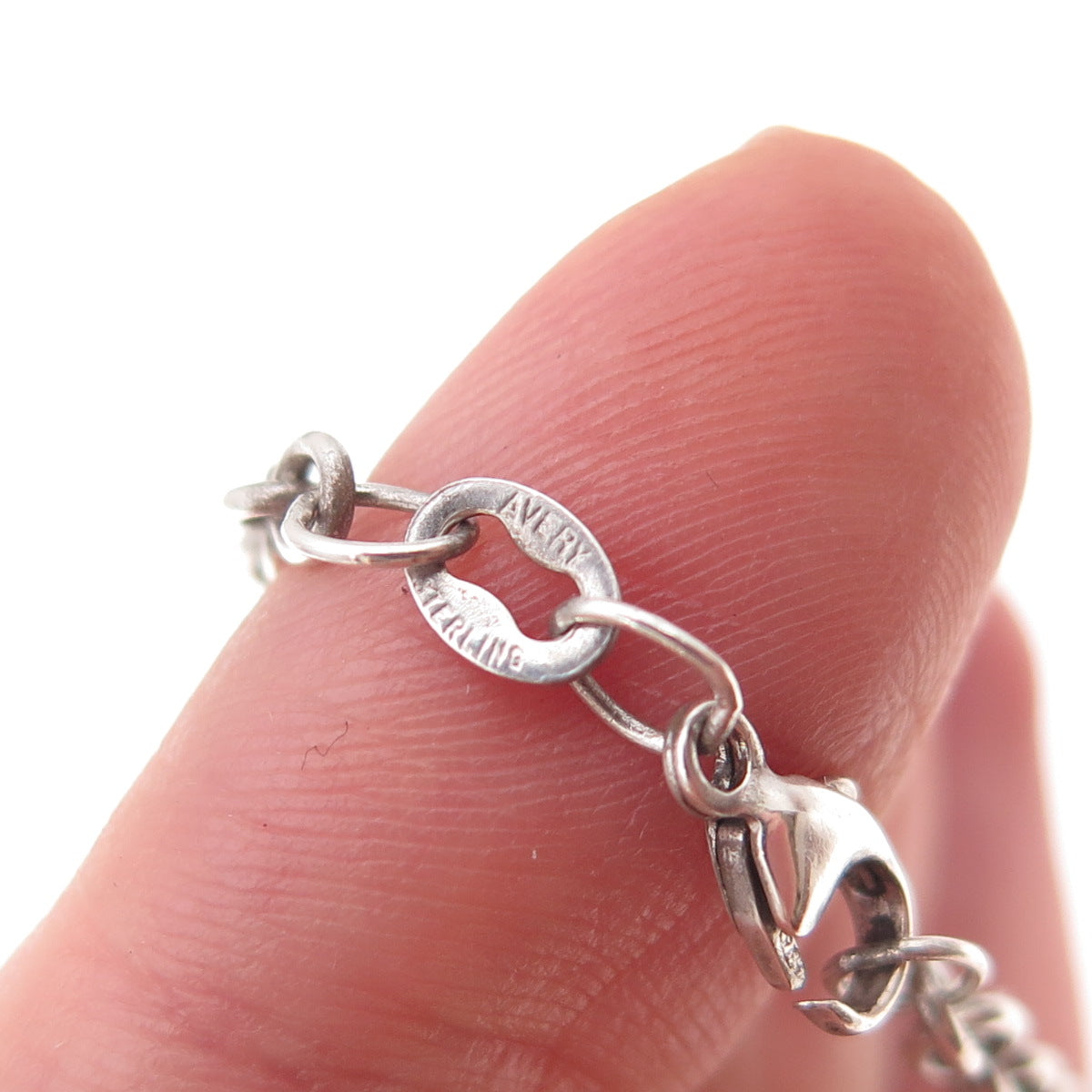 James Avery 925 Sterling Silver Vintage Rolo Chain Necklace 24"