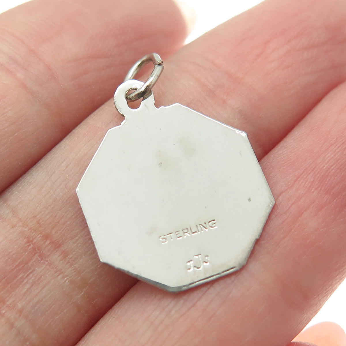 925 Sterling Silver Vintage "No 1 Grandma" Pendant