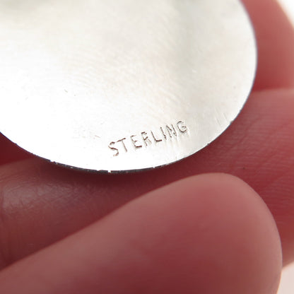 925 Sterling Silver Vintage Comedy & Tragedy Masks Charm Pendant