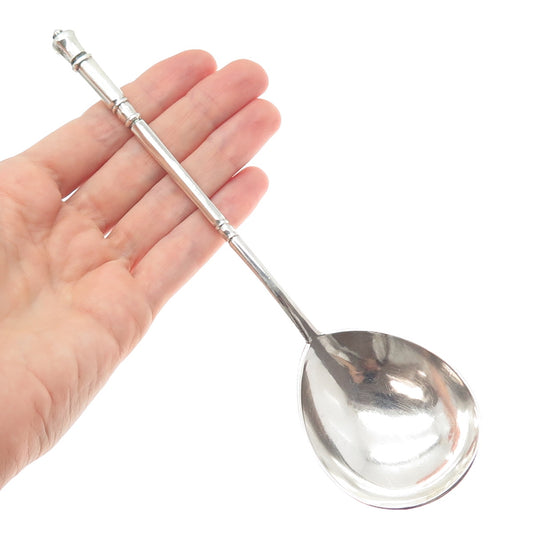 ANATOLY ARTSYBASHEV 84 Silver Antique 1895 Russian Empire Jam / Sauce Spoon