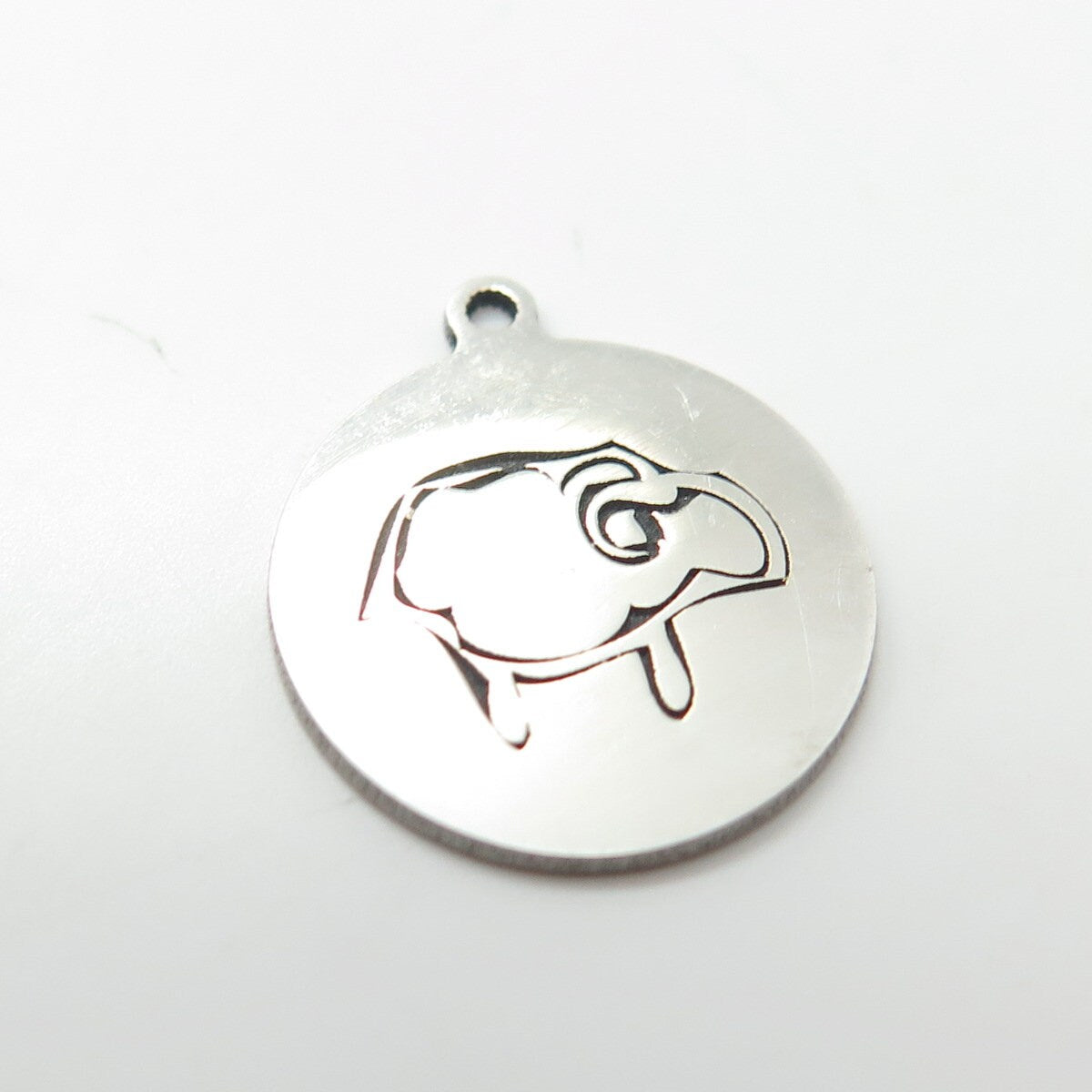 925 Sterling Silver USA Two In Town Turkey Charm Pendant