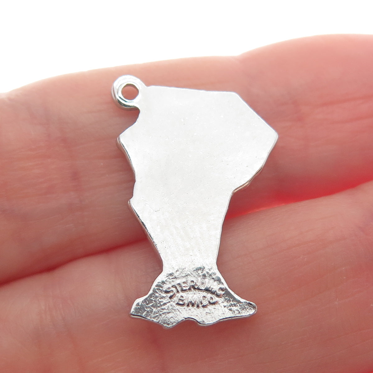 BREADNER CO. 925 Sterling Silver Vintage Ontario Canada Minimalist Charm Pendant