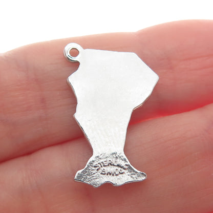 BREADNER CO. 925 Sterling Silver Vintage Ontario Canada Minimalist Charm Pendant