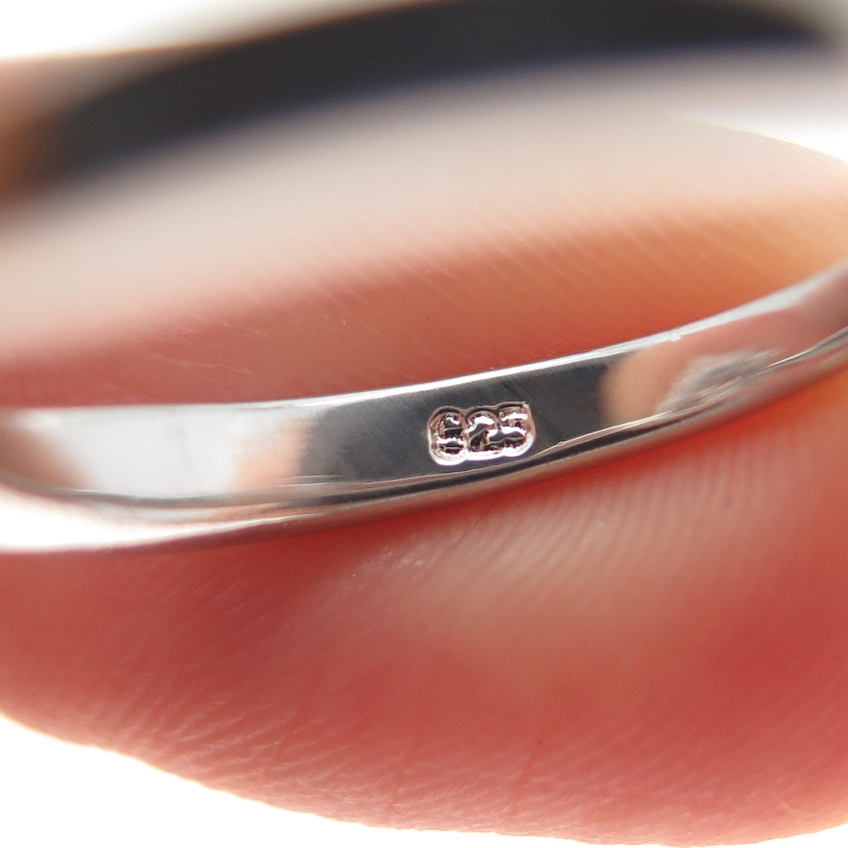 925 Sterling Silver Round-Cut C Z Flower Promise Ring Size 6.25