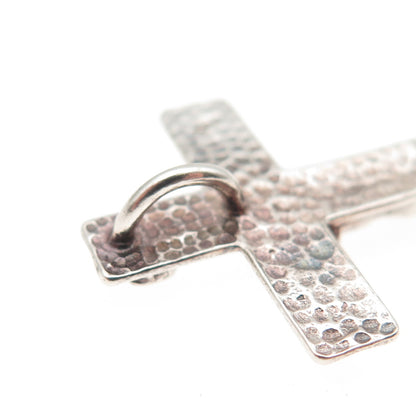Lisa Lee Creations Sterling Silver Vintage Crucifix Cross Slide Charm Pendant