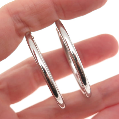 925 Sterling Silver Hoop Earrings