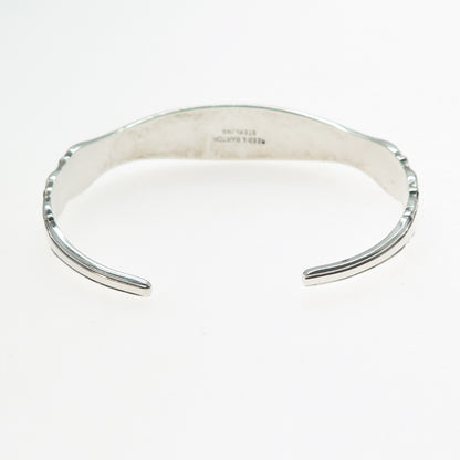 REED & BARTON 925 Sterling Silver Vintage 1955 Tara Adjustable Bracelet 6.5"