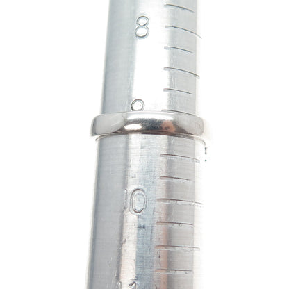 925 Sterling Silver Vintage Real Pearl Red Garnet Citrine Flower Ring Size 9.25