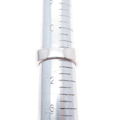 925 Sterling Silver Lab-Created Sapphire & Real White Topaz Ring Size 11.25