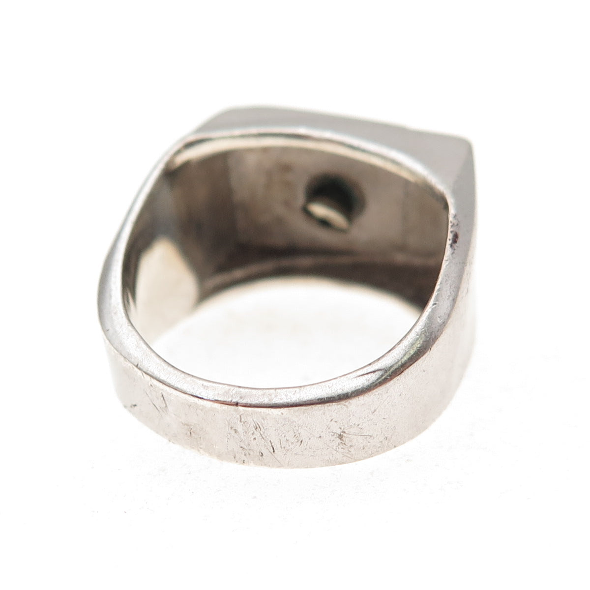 Vargas 925 Sterling Silver Antique Art Deco Letter J Initial Ring Size 5.5