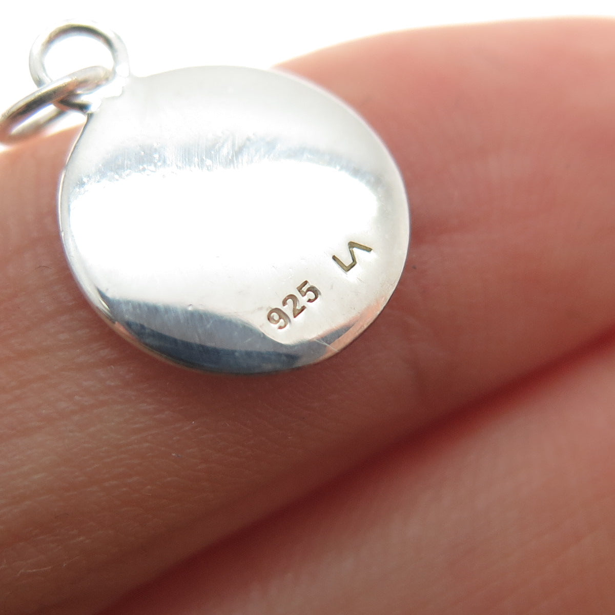 925 Sterling Silver Vintage Dream Minimalist Charm Pendant