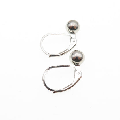 925 Sterling Silver Ball Drop Earrings