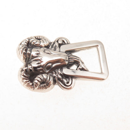 Tiffany & Co. 925 Sterling Silver Vintage Aries Zodiac Sign Slide Charm Pendant
