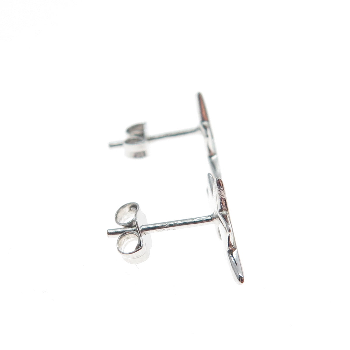 925 Sterling Silver Sunrise Stud Earrings