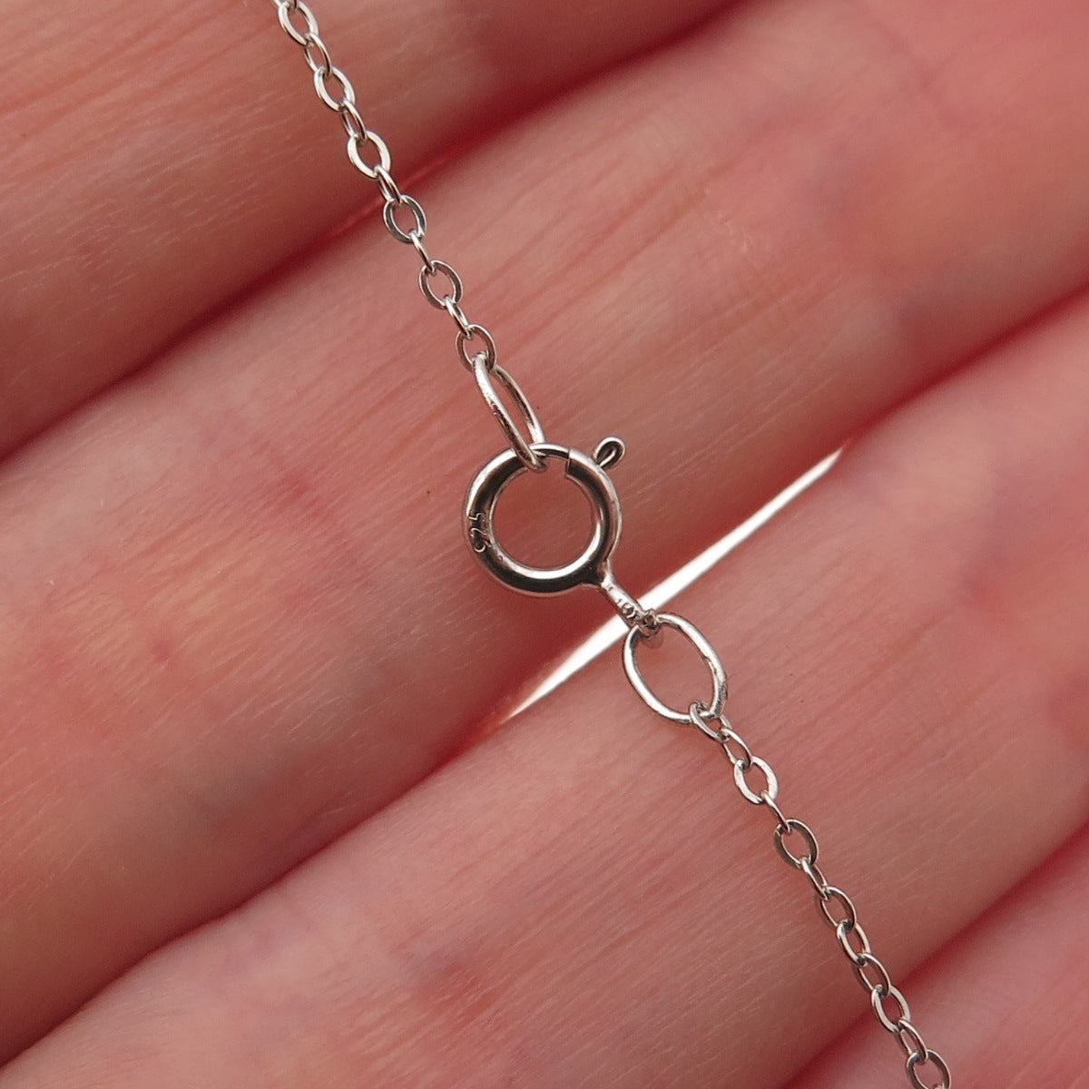 925 Sterling Silver Real Tanzanite Circle of Life Cable Chain Necklace 18"