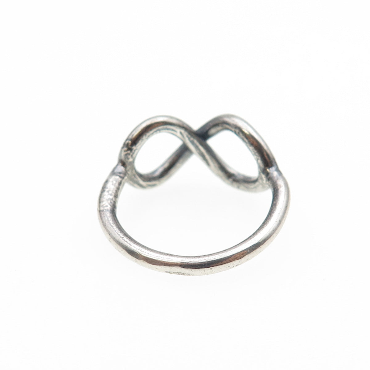 925 Sterling Silver Vintage Infinity Ring Size 5.75