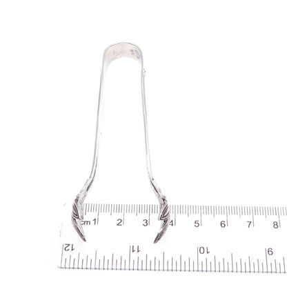 SAART BROS 925 Sterling Silver Antique 1900 La Tosca Sugar Tongs