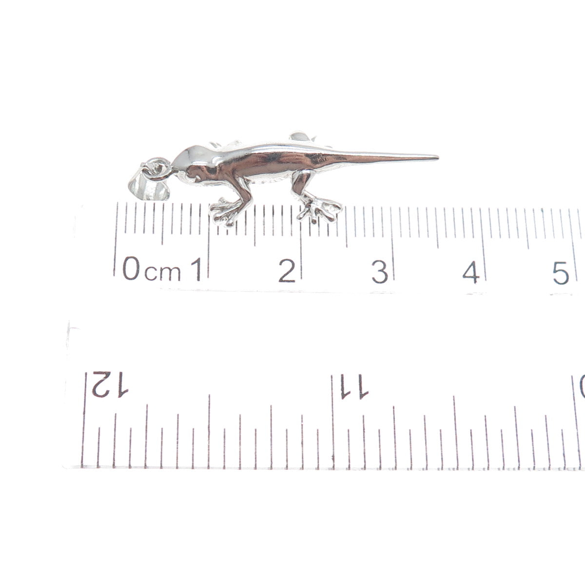 RII by Atmo Nageena 925 Sterling Silver Vintage Lizard Minimalist Charm Pendant