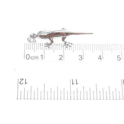 RII by Atmo Nageena 925 Sterling Silver Vintage Lizard Minimalist Charm Pendant