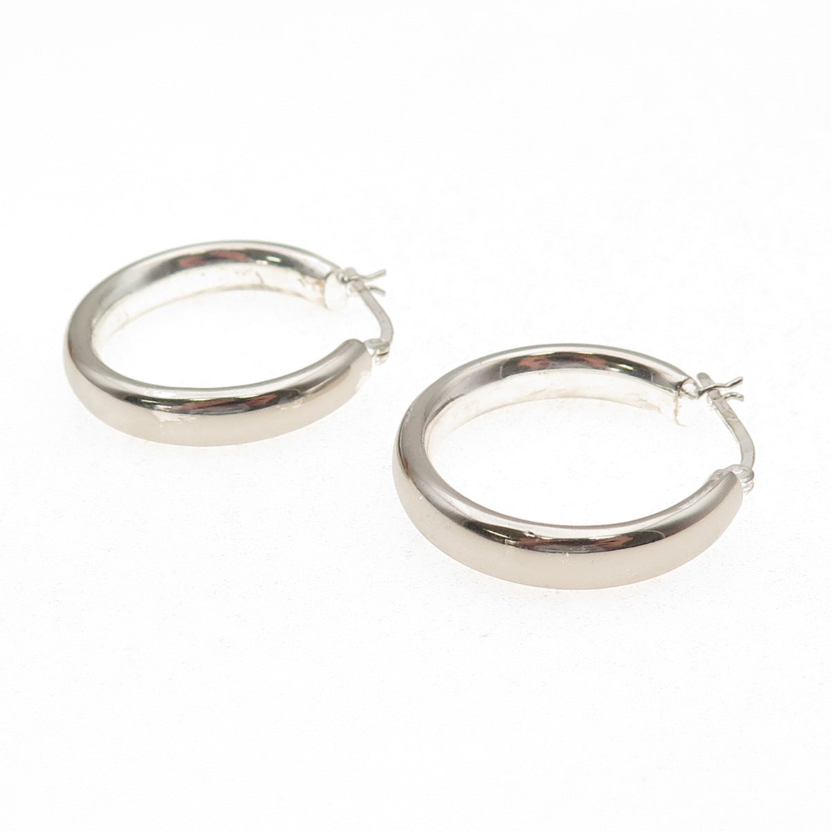 925 Sterling Silver Hoop Earrings