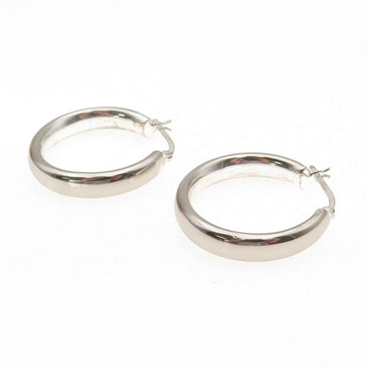 925 Sterling Silver Hoop Earrings